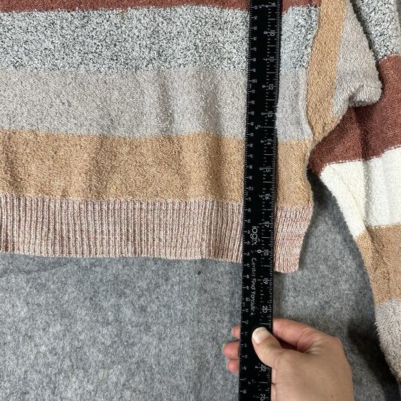 Free People Candyland Sweater Women’s Small Cropped Pullover Striped Beach Boho - Picture 3 of 7